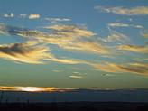 Wolken - die Knochen von Schu - Sonnenuntergang